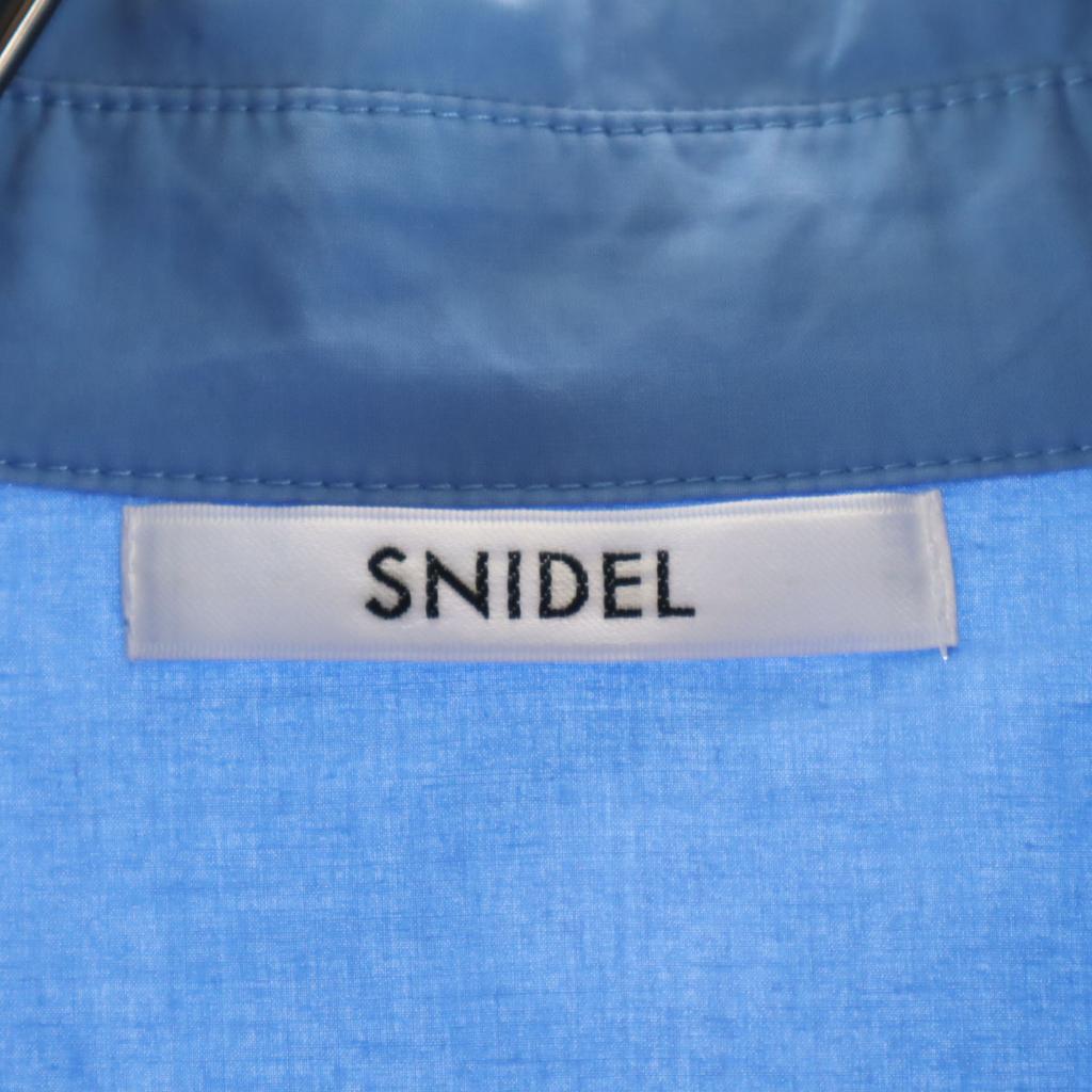 SNIDEL No sleeve mini Shirt dress ONE blue Women Used