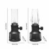 Vintage Battery Operated Electronic Lamp LED Light Clear Flameless Oil Lamp Flameless Candlestick Christmas Light