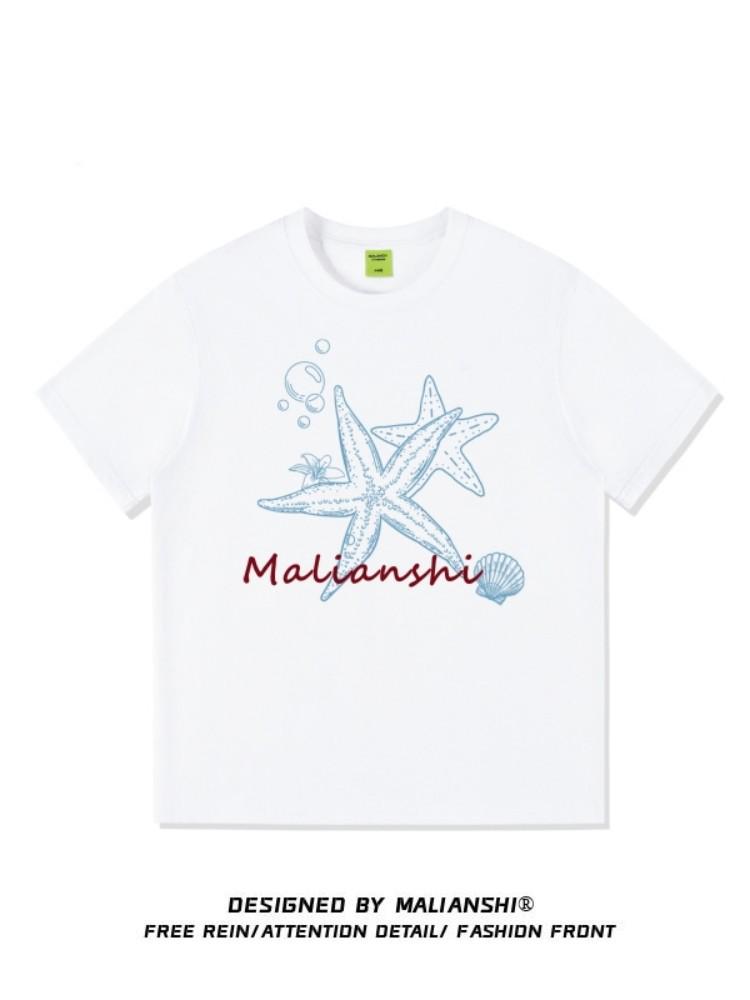 Plus Size White Short Sleeve T-Shirt for Women - 2026 Summer American Style, New Design, Versatile Half Sleeve Top