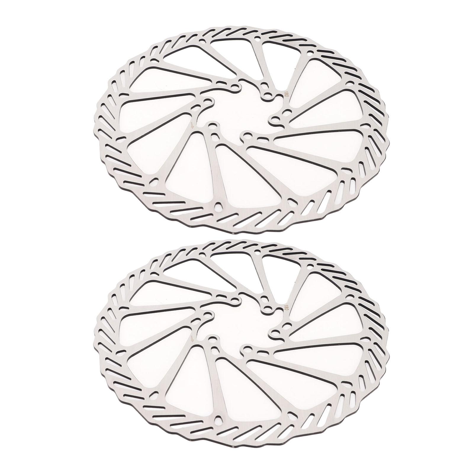 

2 шт. роторы дискового тормоза для велосипеда легкие, быстро рассеивающие тепло, стальные, высокой твердости, для горного велосипеда