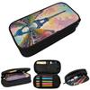 The Eiffel Tower In Paris Cityscape Pencil Case for Students School Pen Box Pencil Bag Stationery Supplies Pen Holder Bag