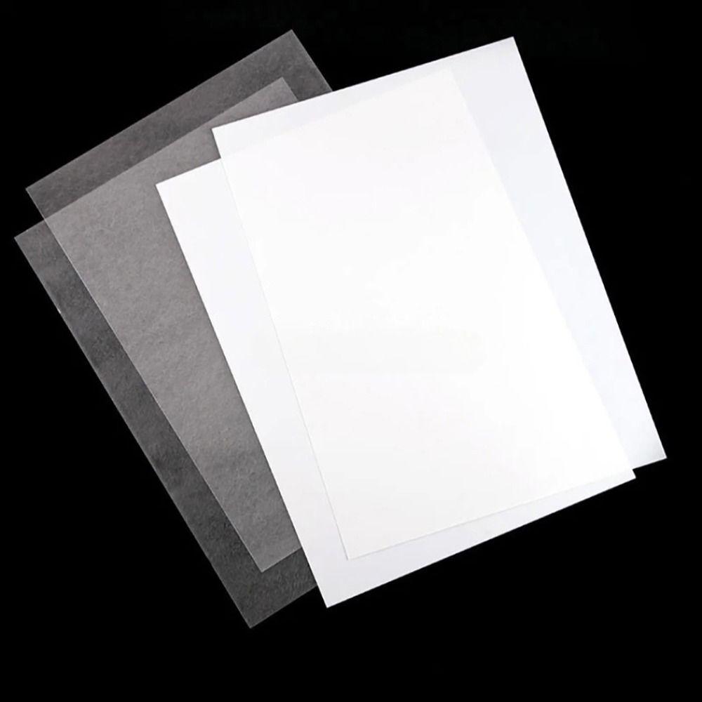 1Pcs Handmade Shrink Film Translucent White Shrinky Art Papers Shrink Plastic Sheets Kids Gifts