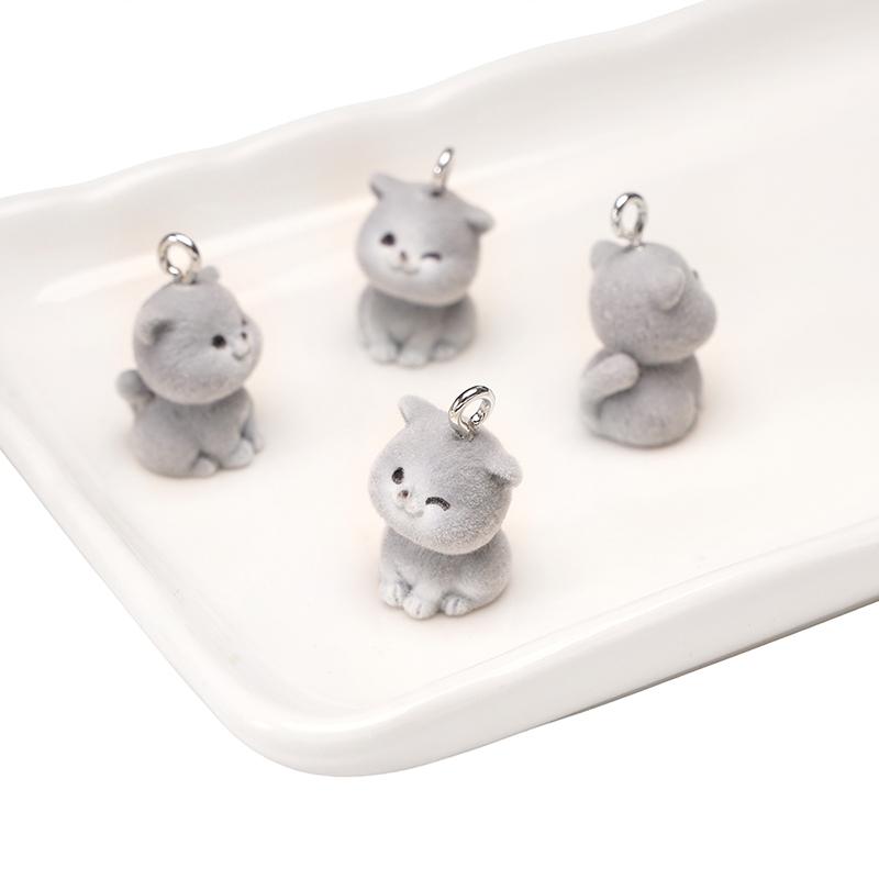 

1 шт./пакет Флокирование Маленький кулон в виде животного DIY Браслет Ожерелье Серьги Ювелирные изделия Аксессуары 14x24mm 1pc/bag