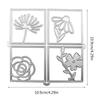 Rose Flower Metal Cutting Dies DIY Craft Carbon Steel Embossing Template Stencil Scrapbooking for Card Die Cuts Mold