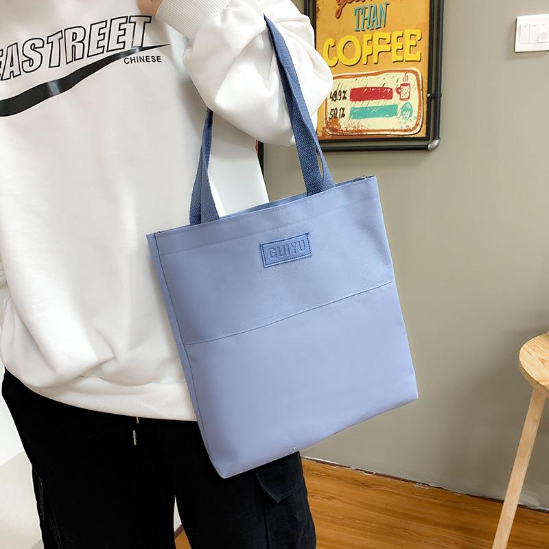 Academic Style Senior High School University Student Schoolbag Backpack Women's Four-Piece Canvas Backpack