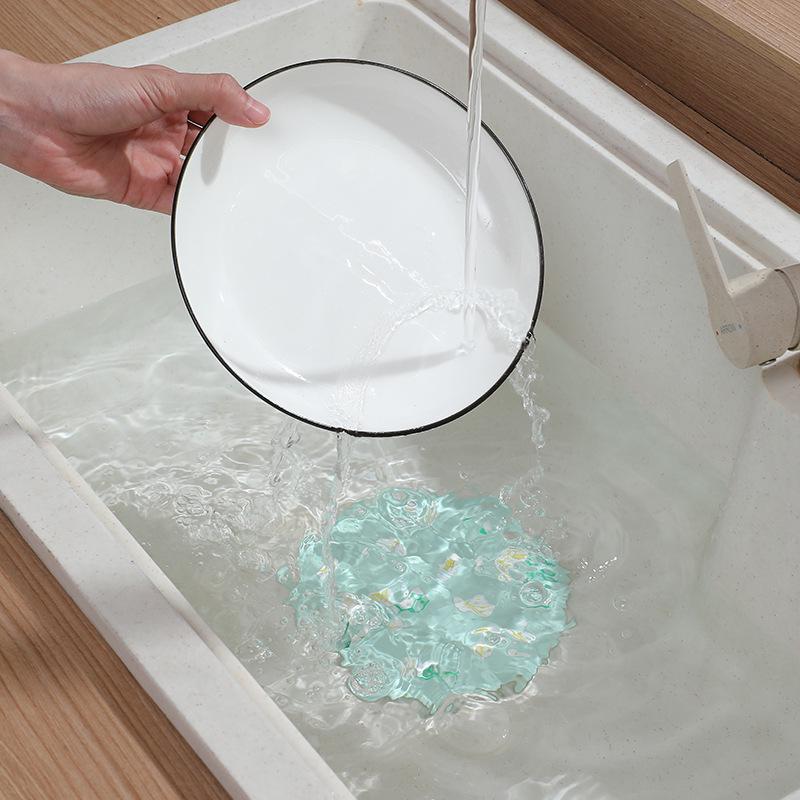Anti-Odor Drain Cover: Thickened Insect-Proof Mat for Bathroom, Toilet, and Kitchen