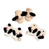 Cute Plush Dog Mittens Women Men Big Ear Dog Gloves Warm Fuzzy Animal Mittens for Winter Outdoor Street Daily Errands