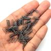 100pcs Steel Spring for DIY Fish Hook Silver Carp Fish Fishing Trackle Fishing Accessories