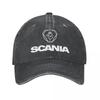 Casual Swedish Saabs Scanias Baseball Caps Unisex Style Distressed Washed Headwear Outdoor All Seasons Travel Caps Hat