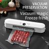 Compact Vacuum Sealer for Snacks: Automatic Sealing Machine for Household Packaging and Preservation