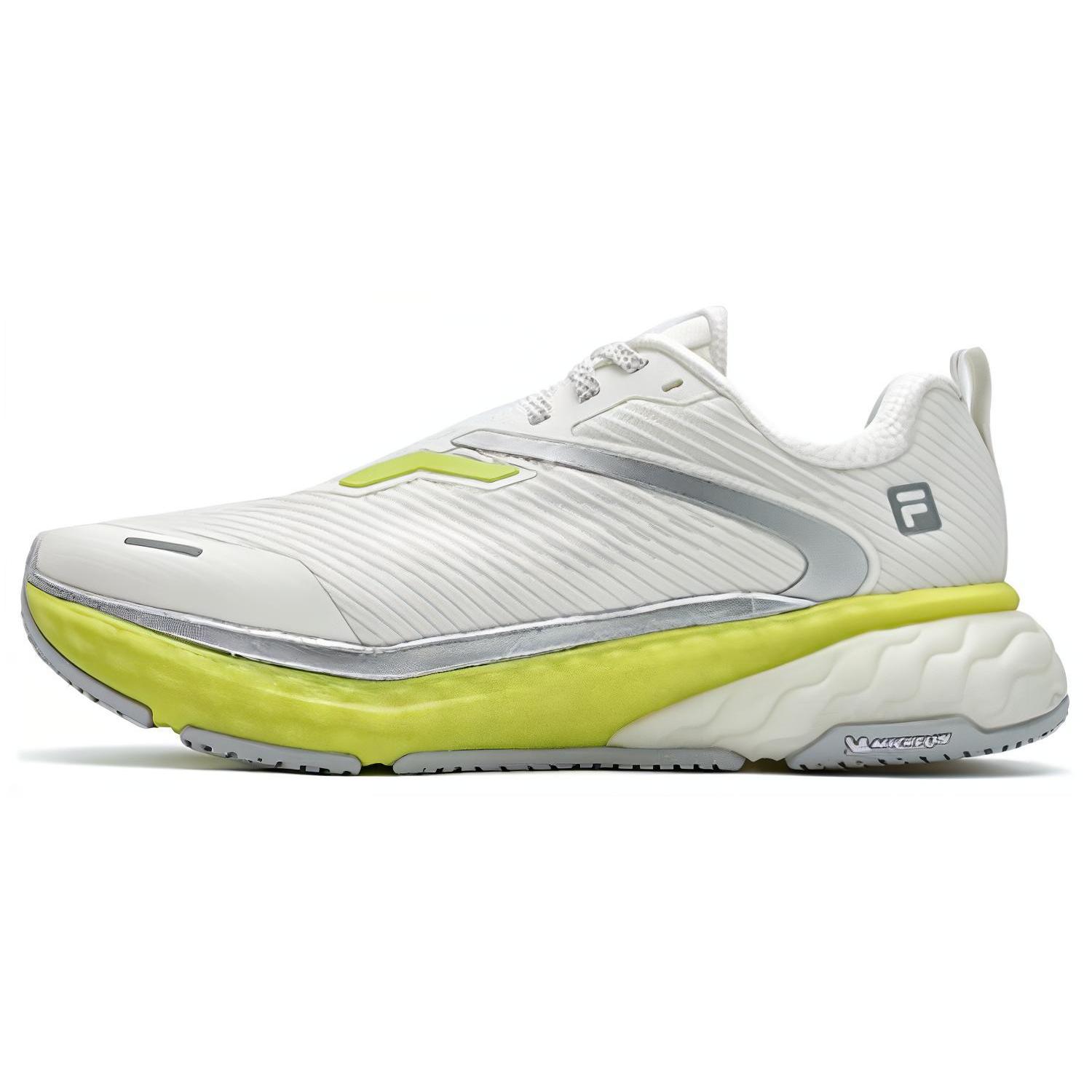 

New FILA Low Top Running Shoes Men s White Yellow A12M411116FSW 42.5