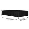 Copertura Tavolo da Biliardo 7ft 8ft 9ft Impermeabile Antipolvere Resistente alla Muffa Copertura Protettiva per Snooker con Coulisse