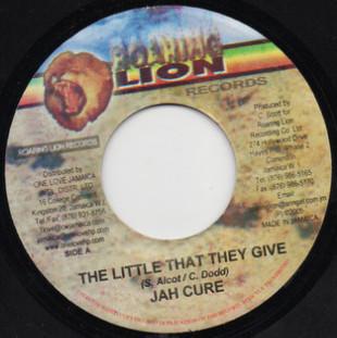 7inch Record JAH CURE - The Little That They Give NONE Roaring Lion Re 2005 Jamaica Reggae, Ska & Dub Used