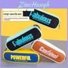 Polyester Student Pencil Case With Large Capacity For School And Travel Use
