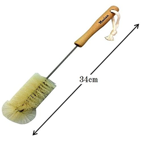 Ishimizu Marian Bottle Cleaning Brush, Large, for Water Bottles and PET Bottles, 00601