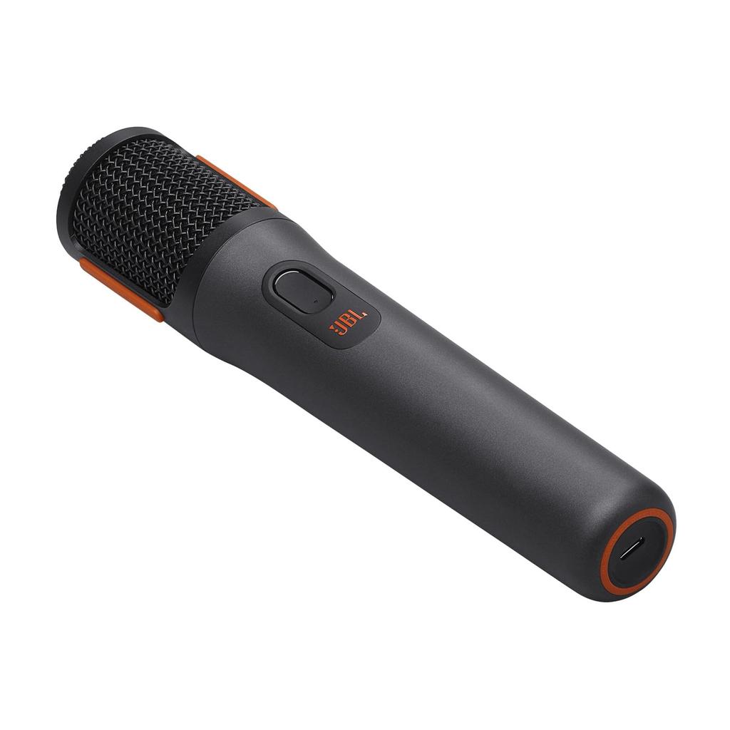 JBL PartyBox Wireless Mic Set of 2/2.4GHz Wireless Digital/Unidirectional Dynamic Microphone/Effective Distance Up to 30m/Black JBLPBWIRELESSMIC