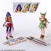 Secret of Mana 3 Trials of Mana Bring Arts Hawkeye & Reese PVC Painted Movable Figure