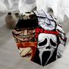 Custom Name Halloween horror Theme Automatic Umbrella, Lightweight & Portable, 8 Rib, Perfect for Outdoor Travel, Birthdays, Christmas, Gifts.