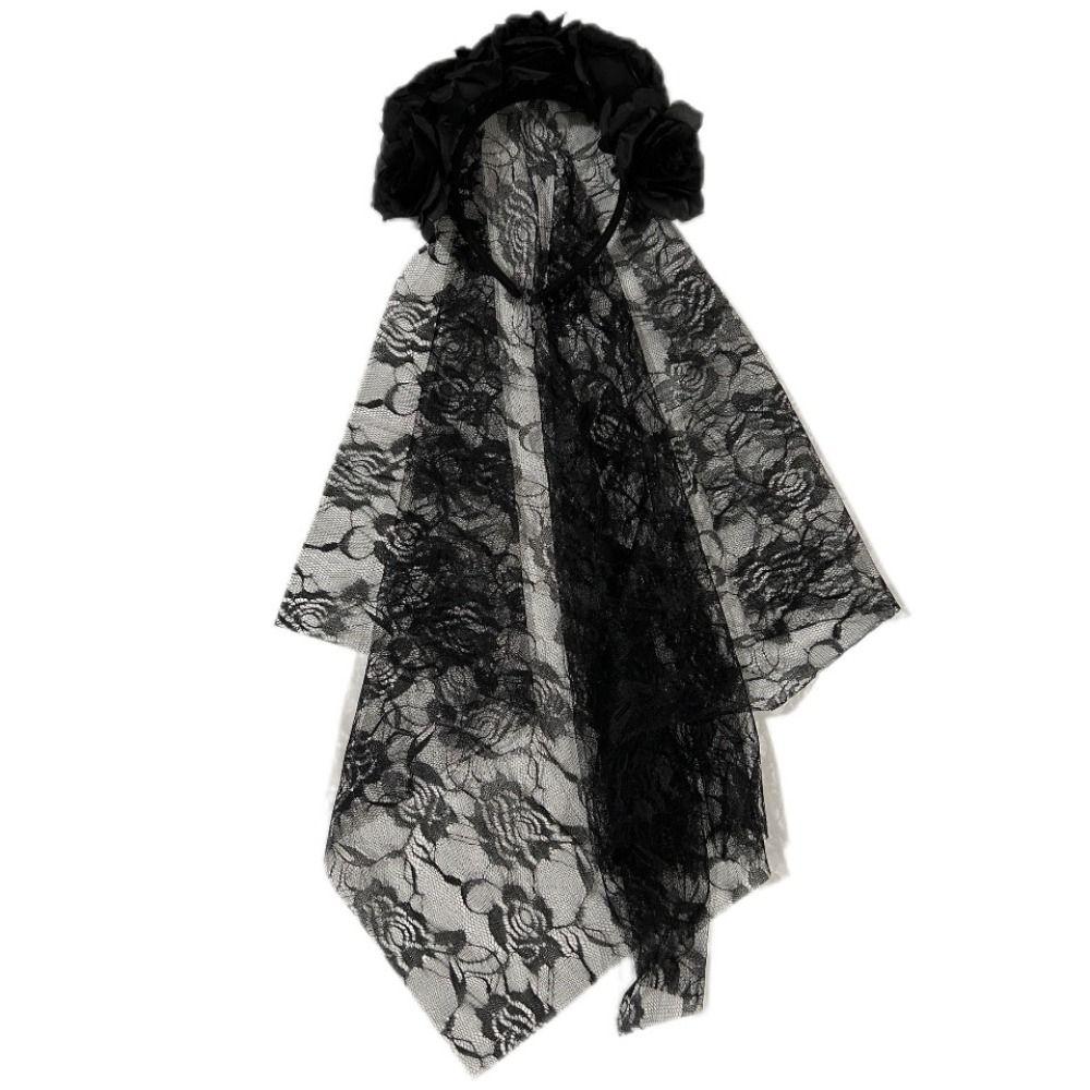 

Косплей Фото Реквизит Хэллоуин Моделирование Цветочная повязка на голову Сценическое представление style 2