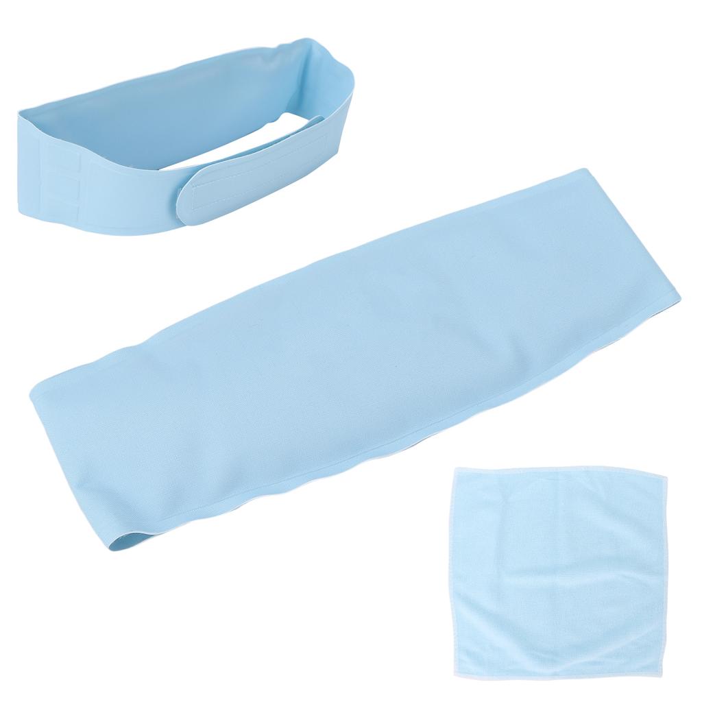 Reusable Neck Ice Pack Cold Compress Shoulder Therapy Wrap Ice Gel Pack for Pain ReliefLight Blue