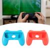 Ergonomic Games Handle Grips Antiwear Controller Protective Cover Replacement Gamepad Accessory(Red Blue 2pcs )