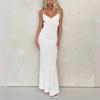 Women's new holiday style sexy suspender hip skirt fashionable three-dimensional Duo European and American dress women's wholesale