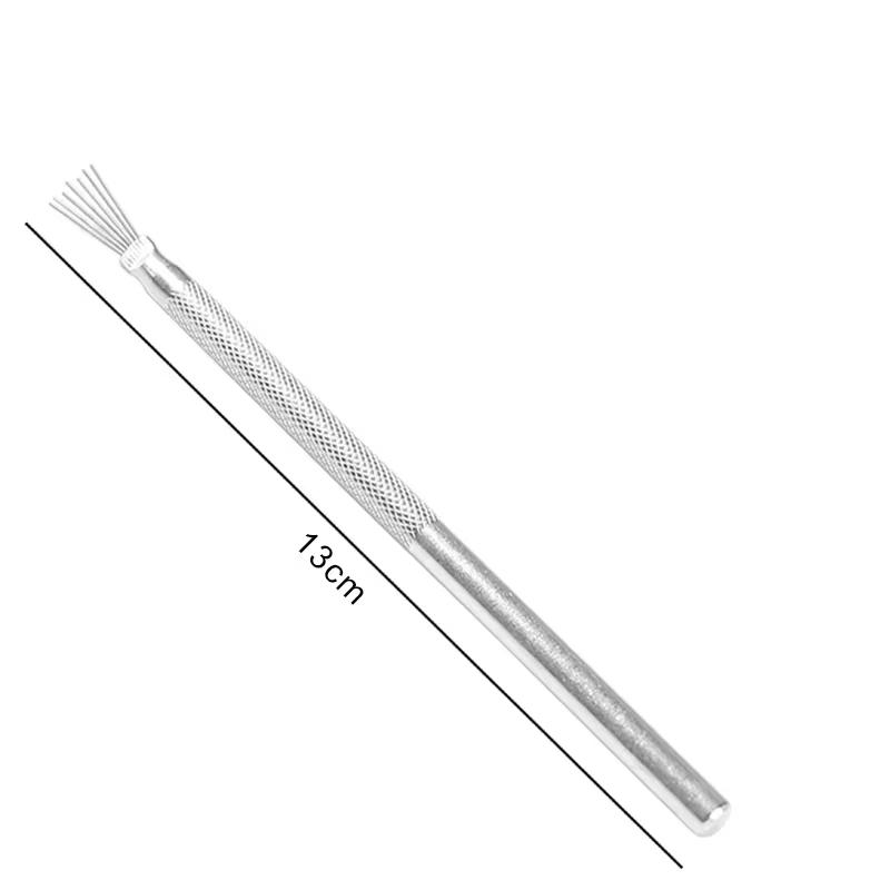 7 Pin Feather Wire Texture Ceramics Tools Polymer Clay Sculpting Modeling Tool DIY Pottery Brush Pottery Tools Cake Accessories