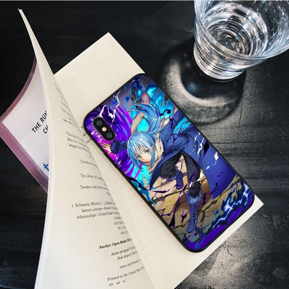 Rimuru Tempest Phone Case for iPhone 8 7 6 6S Plus X SE 2020 XR XS 14 11 12 13 Mini Pro Max Mobile Case