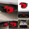 Circle Hand Pattern Trailer Receiver Cover Lightweight Material SUV Rear Cover  Outdoor Adventures