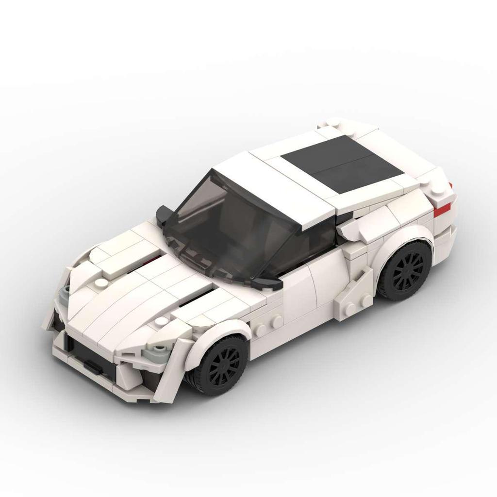 Creative Racing Supercar DIY Building Blocks - Compatible with Lego for Kids' Educational Play