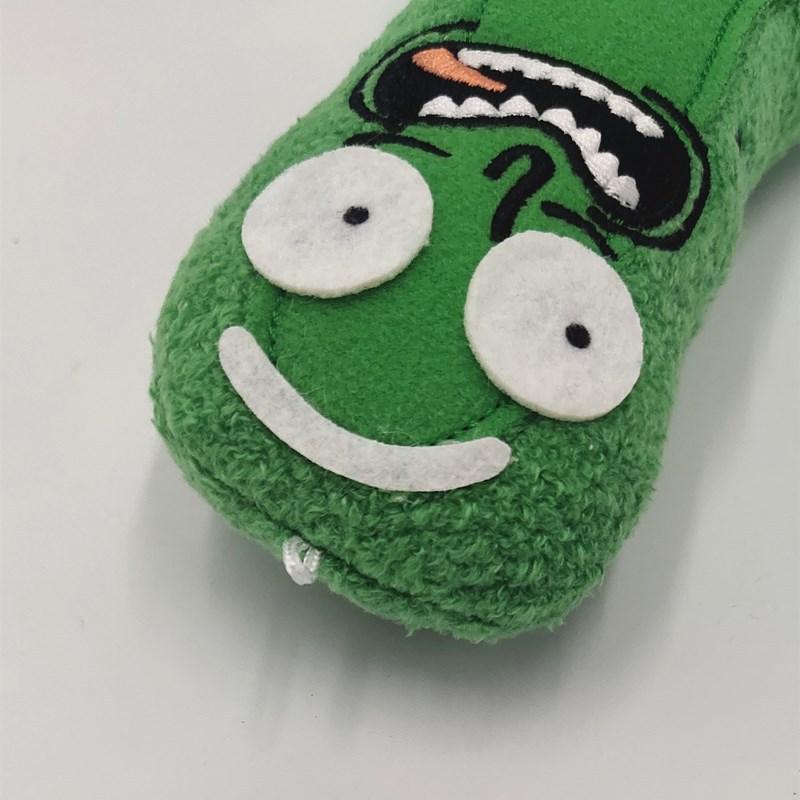 Xiaolan Plyšová hračka Ins Dívčí srdce Dětská hračka Panenky Rick a Morty Modrá osoba Okurka