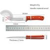 Stainless Steel Boning Knife Kitchen Knives Outdoor Barbeques Fishing Knife Fillet Knife Cleaver Cutter Dining Tool