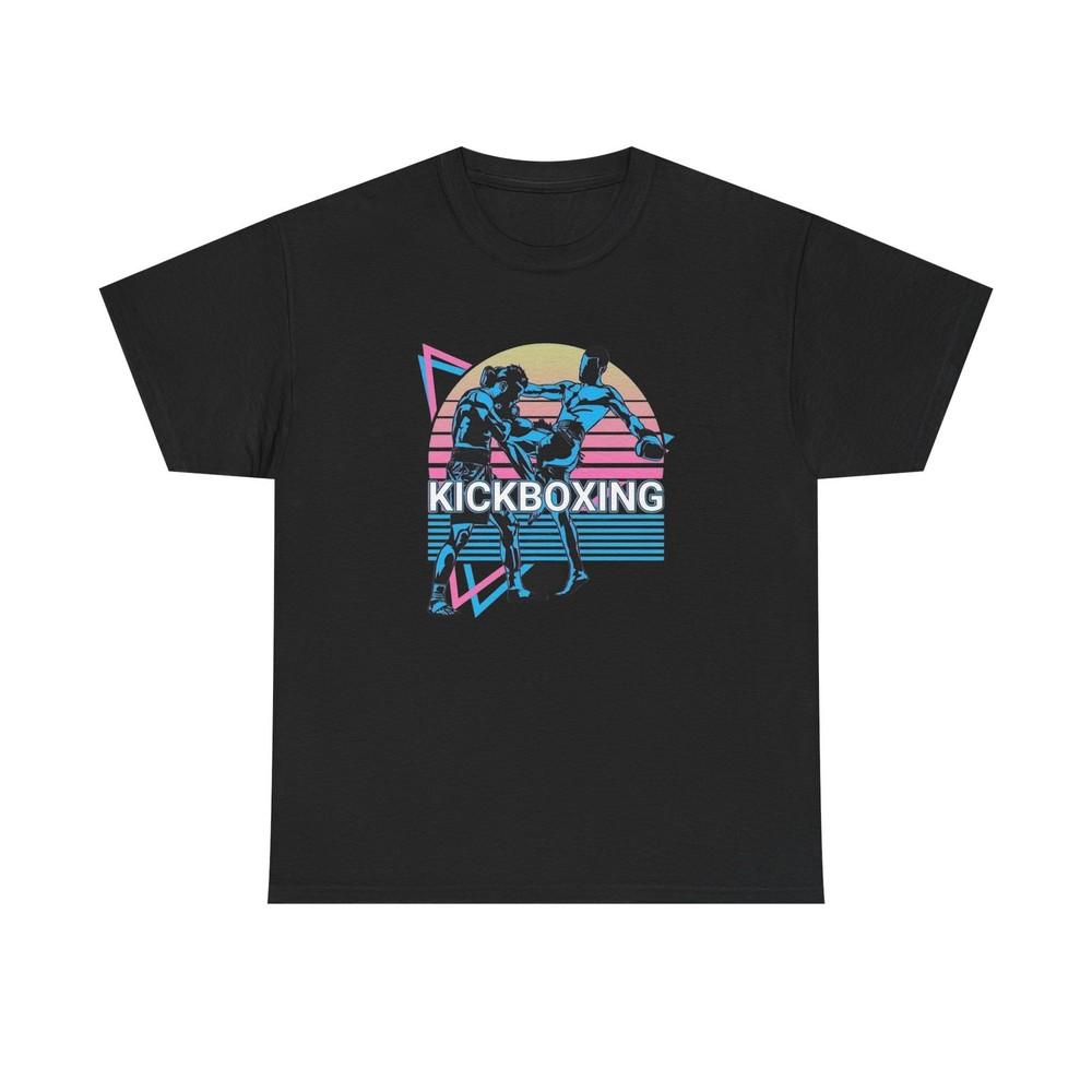 Kickboxing Workout GYM Graphic T Shirt Unisex Heavy Cotton Tee
