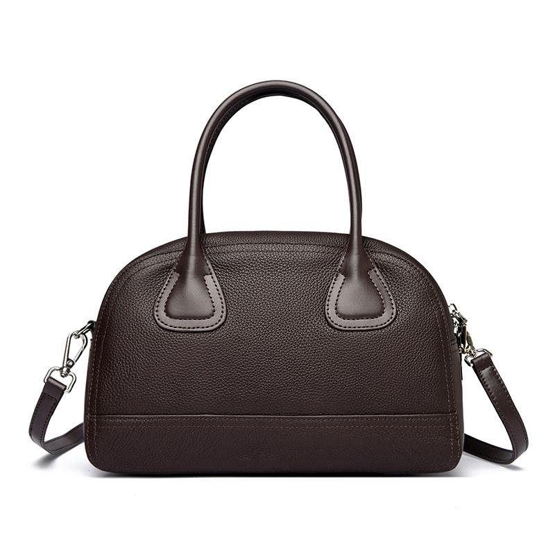 

Women Natural Cow Leather Bag Female Retro Cowhide Crossbody Bags Ladies Large Capacity Shoulder Bag for Middle aged Ladies 28cm 12cm 17cm