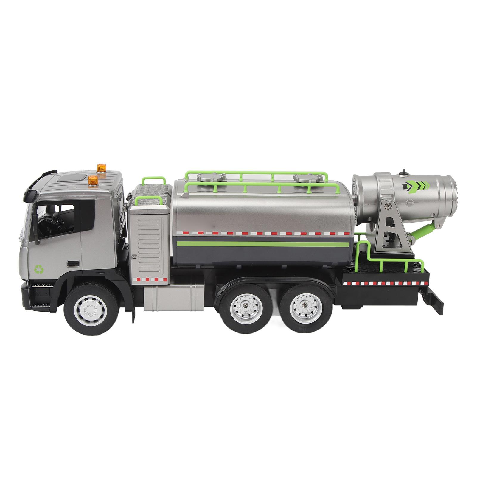 

Модель RC Truck 1:18 120 градусов вращения распылителя 9 каналов рулевого управления Высокая симуляция для детей