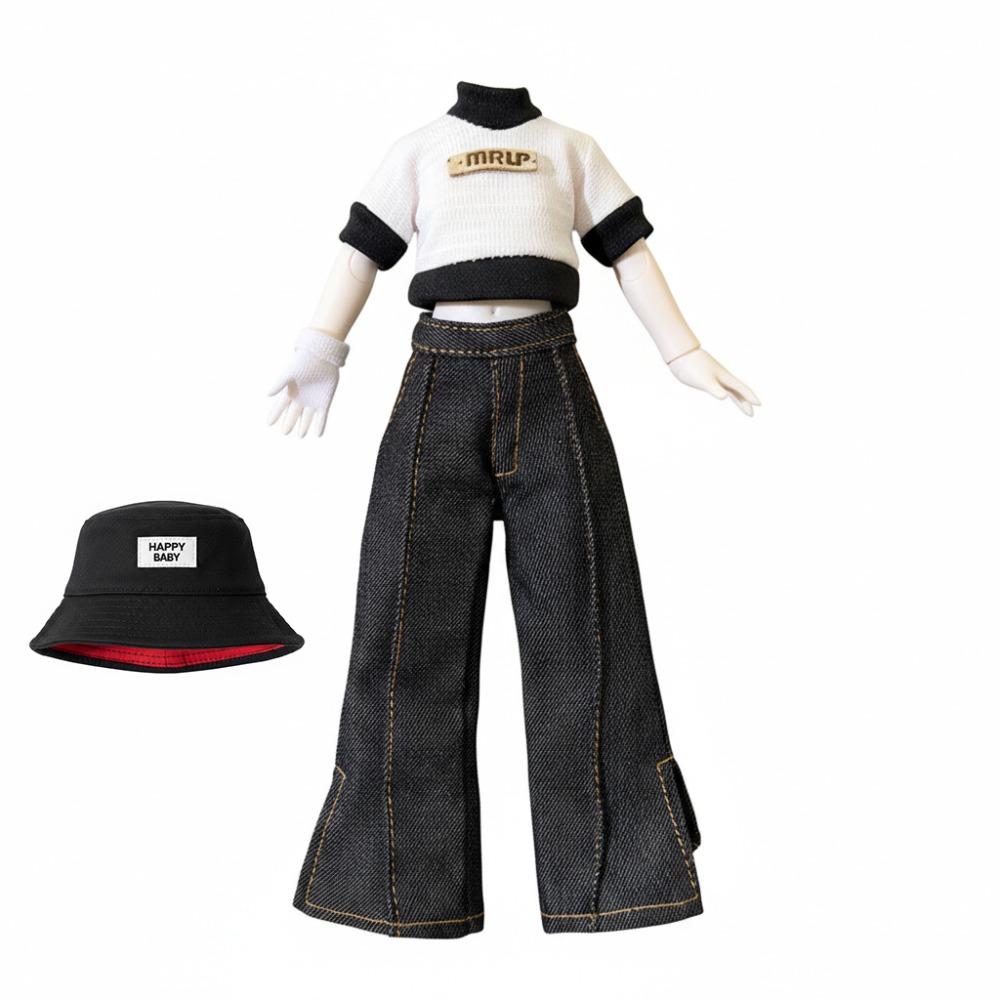 Fashion 1/6 BJD Doll Outfit Set Cute Girl Toy Gift Trendy Doll Dress  (No Dolls and Shoes)