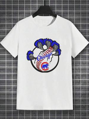 Baseball Claw Unisex's Funny T-Shirts Chicago Cubs Baseball Fan Funny T-Shirts