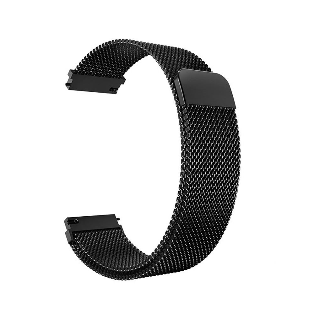 

14 мм Нержавеющая сталь Ремешок для часов Для умных часов Garmin Lily 2 Ремешок Часы Магнитная застежка Замена ремешка чёрный