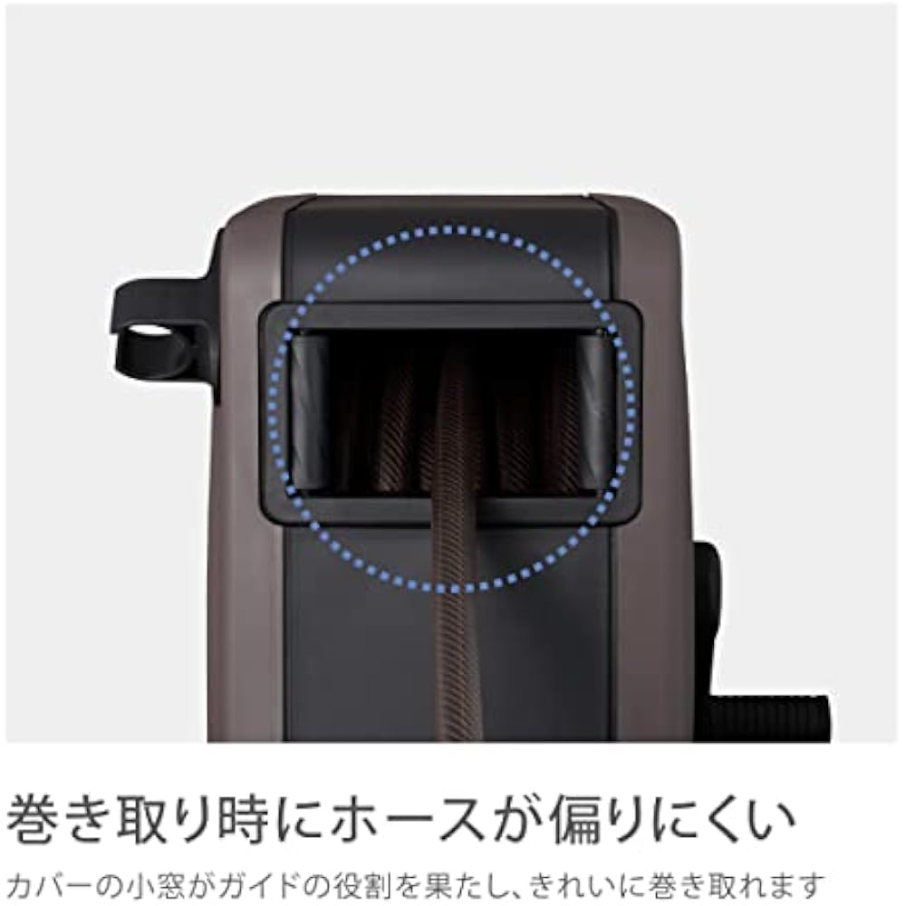 Takagi (Takagi) Hose Hose Reel BOXY NEXT (brown, 30m)
