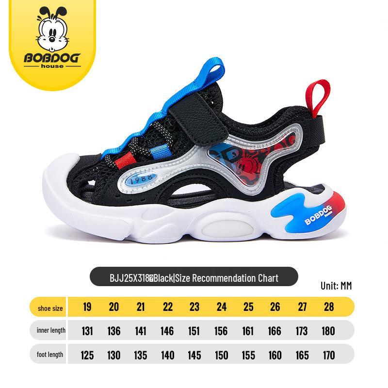 

Bobodou 2025 Toddler Closed-Toe Sandals for Girls & Boys - New Summer Arrivals 21 size Inner Length 14.1