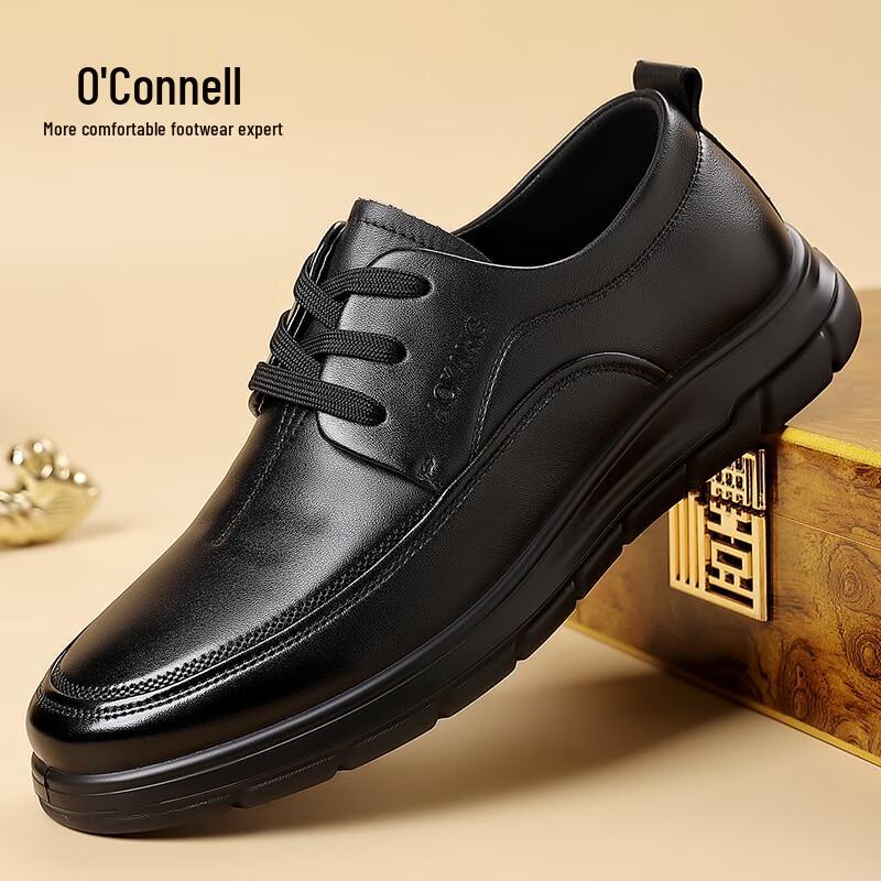 Aokang Men s British Style Business Leather Shoes 41