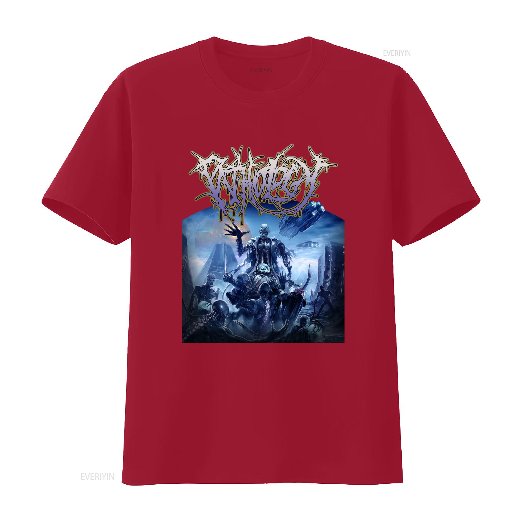 

Pathology T Shirt Lords Of Rephaim Medium Sevared Records Gothic Horror vintage Washed Versatile fashion Comfortable Stylish S