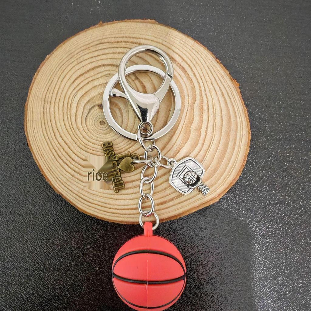 "3D Football Keychain Pendant - Sports Event Mini Souvenir"