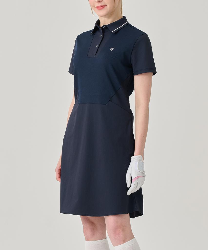 BILTMORE Women'S Ribbed Collar Dress