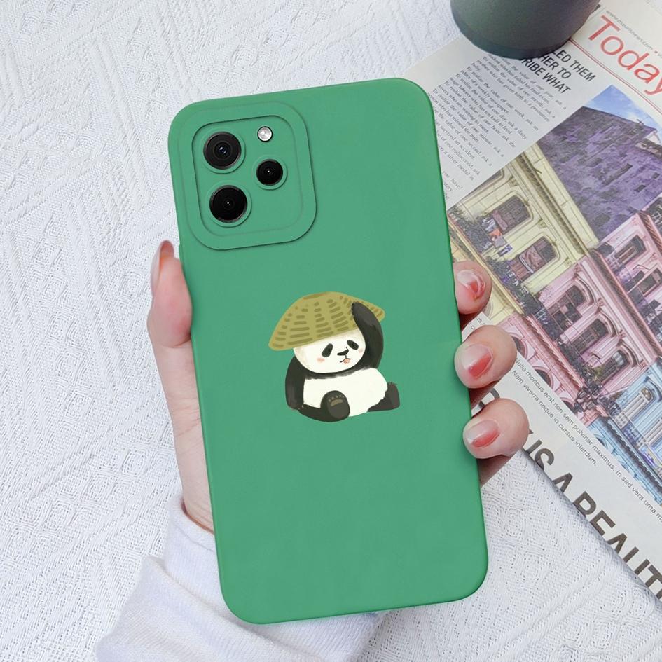 Für Honor 9X Pro Magic5 Pro X8A X7A 30 50 70 Lite Hülle Cute Bear Fashion Stoßfest Matte Weiche Flüssigkeit Silikon Schutzhülle Für Honor Bumper