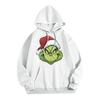Women's Fashion Christmas Printed Casual Hooded Sweatshirt With Pockets