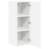 Wall Cabinet LUCCA 2 pcs White 30 x 31 x 80 cm Particleboard