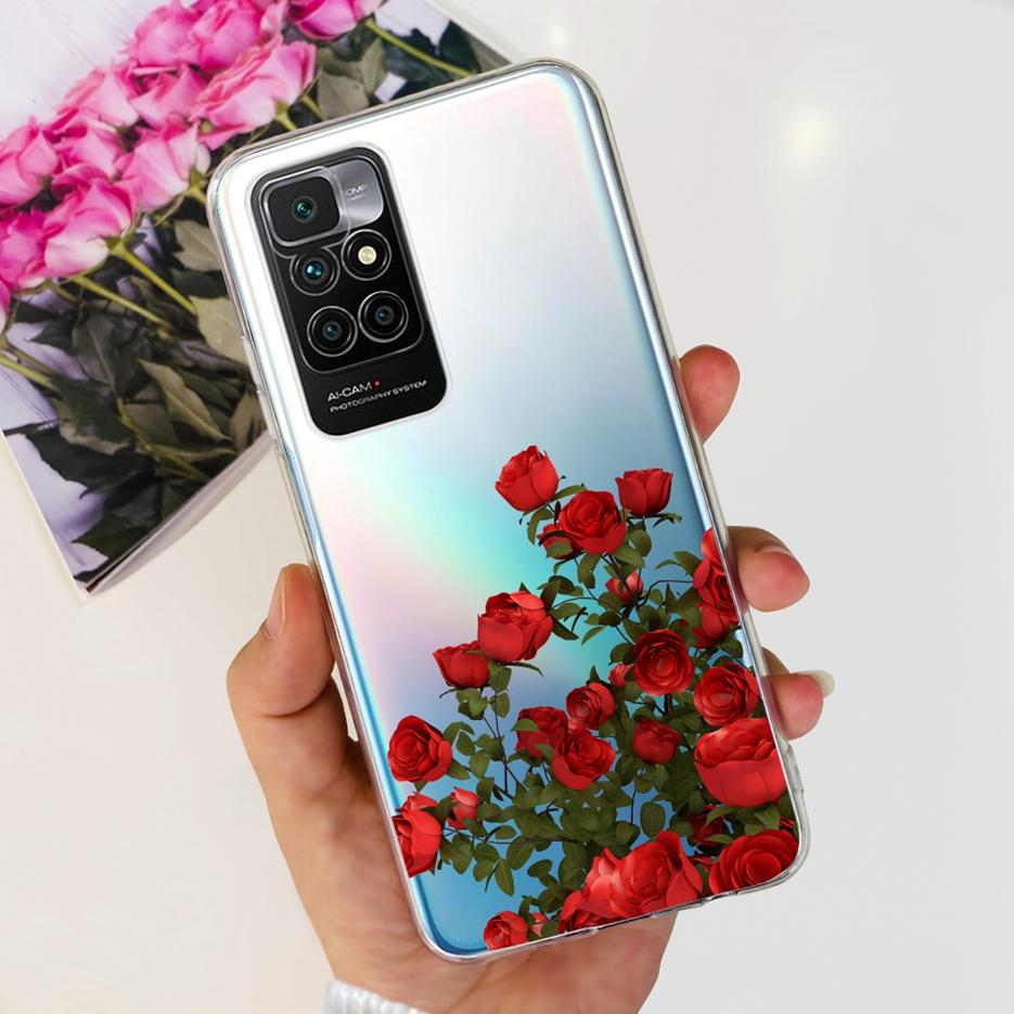 For Xiaomi Redmi 10 Case Cute Fashion Painted Cover Soft Silicone Shell For Redmi 10 Prime Redmi10 2022 Phone Cases 6.5'' Bumper