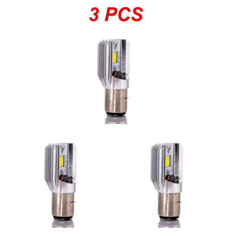 H6 BA20D DC 8V-80V 8W 6500K COB LED Motorcycle Hi/Lo Beam Headlight Bulb White Motorcycle Bulbs, NEW LEDs & HIDs