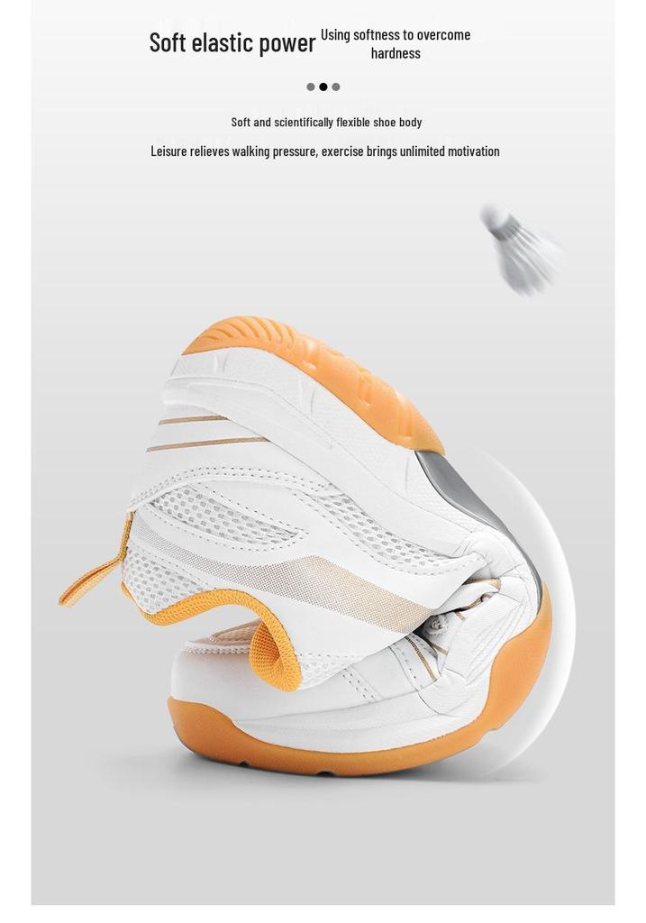 Unisex Breathable Professional Badminton & Table Tennis Shoes - New Model for Training & Student Use